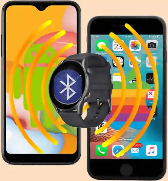 connect smartwatch to different phones