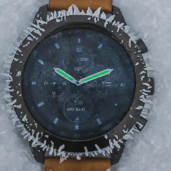Frozen Smartwatch Screen