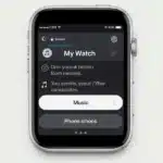iPhone My Watch How to Transfer Music from Phone to Smartwatch?